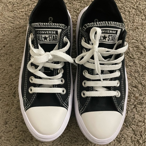 Converse Black All Star Sneakers - Picture 1 of 5